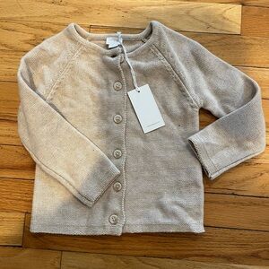 Jamie Kay Beige Cotton Cardigan